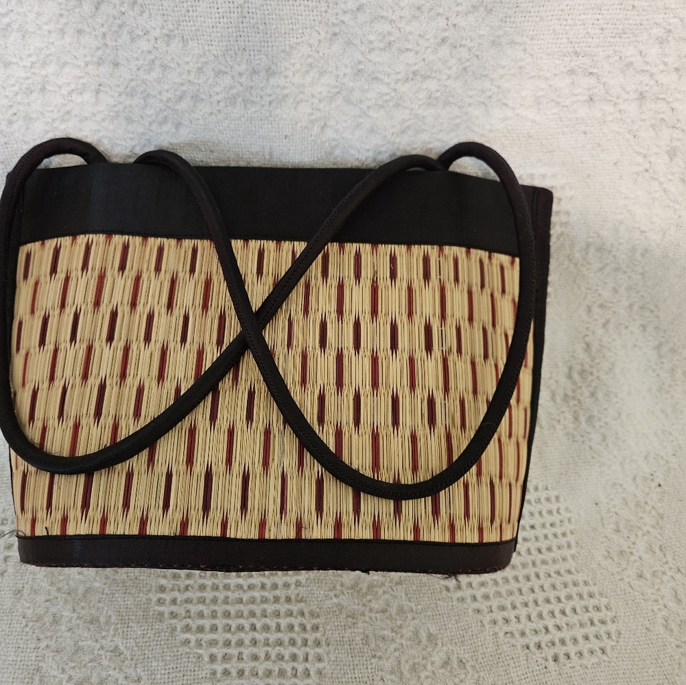 Small Straw Purse